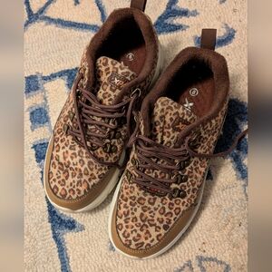 Leopard Print Women's Sneakers